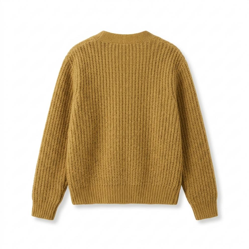 Allsaints Leather - Laral | Ribbed V-Neck Knit Cardigan Women