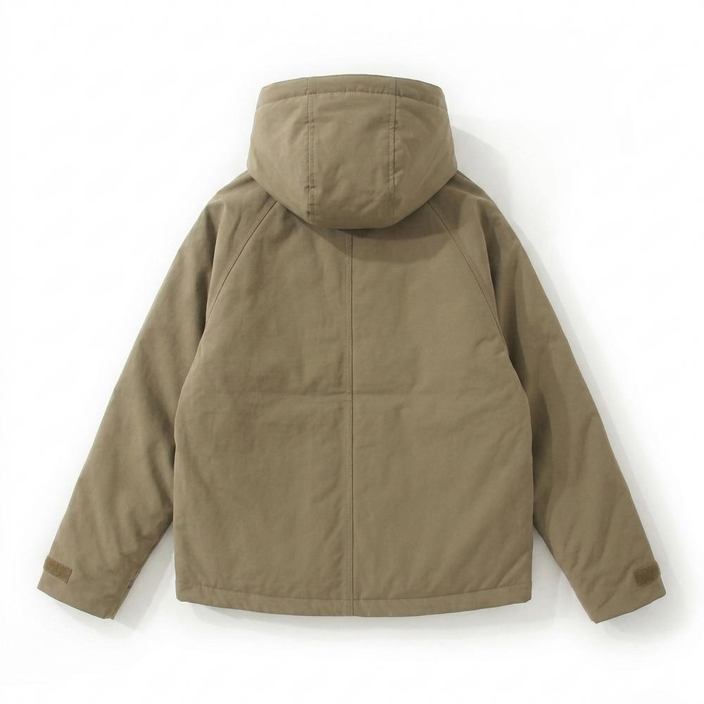 Allsaints Leather - Madan | Hooded Padded Jacket Unisex