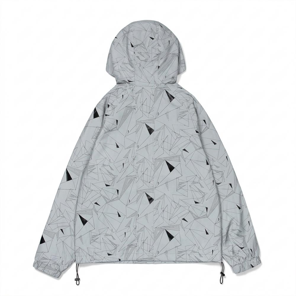Allsaints Leather - Raren | Reflective Hooded Jacket Unisex