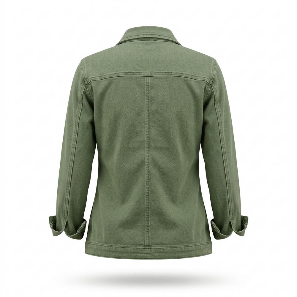 Allsaints Leather - Zokav | Button-Front Slim Fit Shirt Women