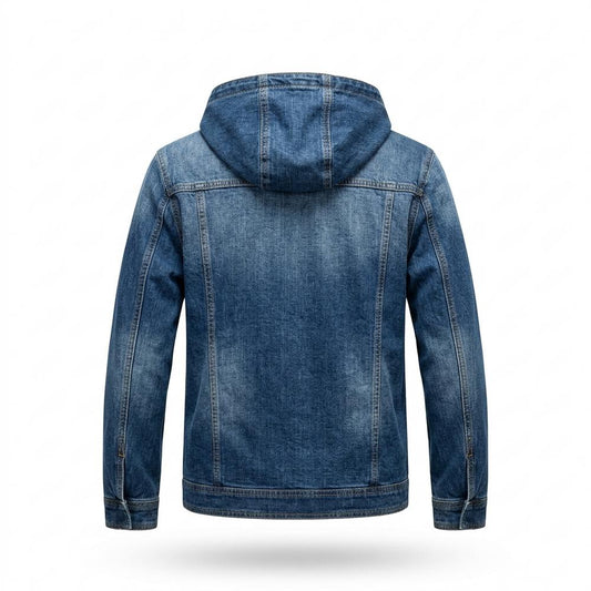 Allsaints Leather - Momen | Hooded Lined Denim Jacket Men