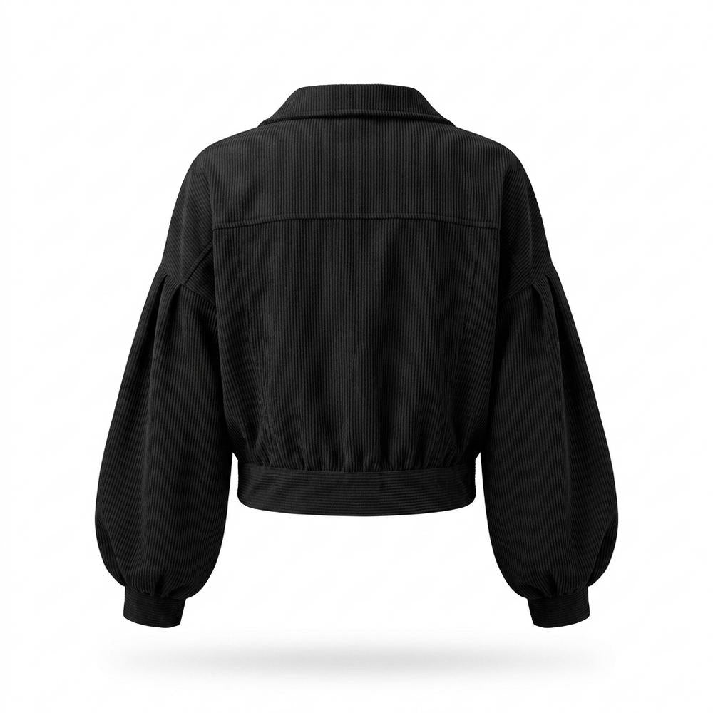 Allsaints Leather - Noram | Corduroy Cropped Jacket Women