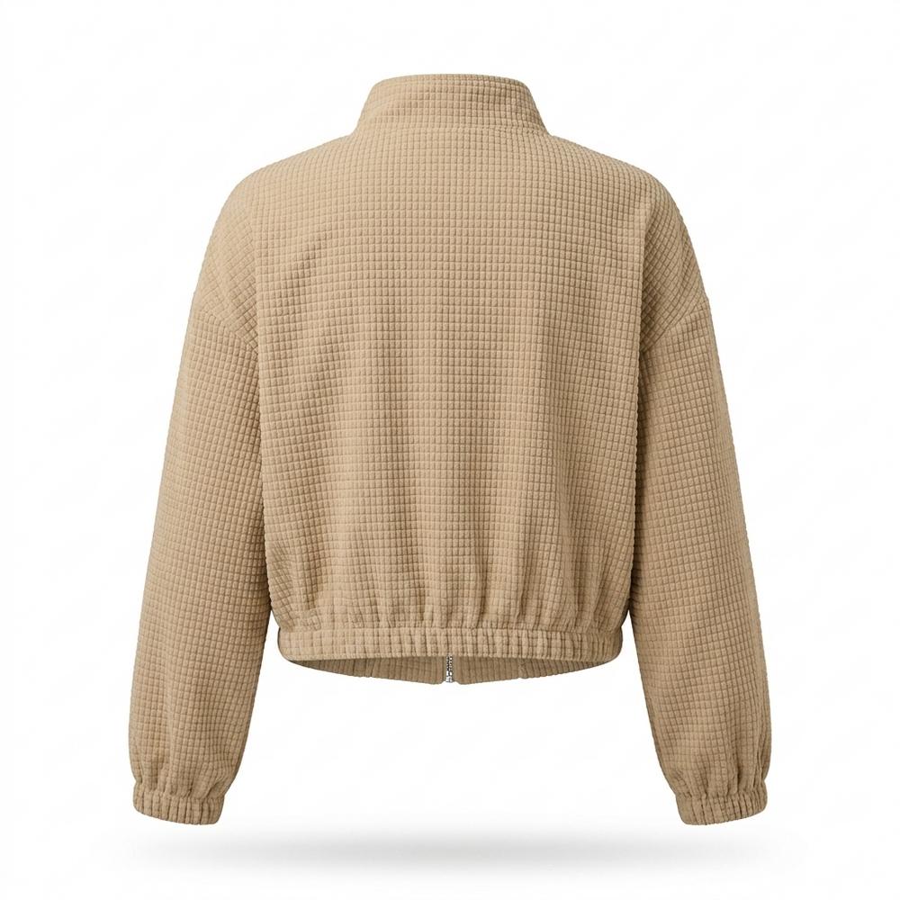 Allsaints Leather - Mavan | Quilted Zip-Up Jacket Women