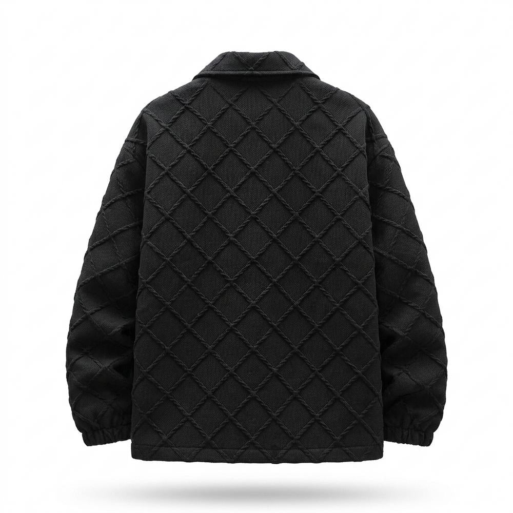 Allsaints Leather - Cosel | Quilted Relaxed-Fit Jacket Men