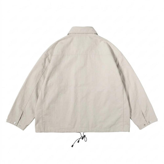 Allsaints Leather - Casen | Multi-Pocket Relaxed-Fit Jacket Unisex