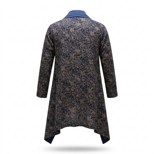 Allsaints Leather - Legik | Asymmetrical Patterned Cardigan Women