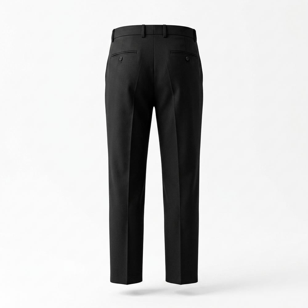 Allsaints Leather - Zelev | Straight-Leg Tailored Pants Men