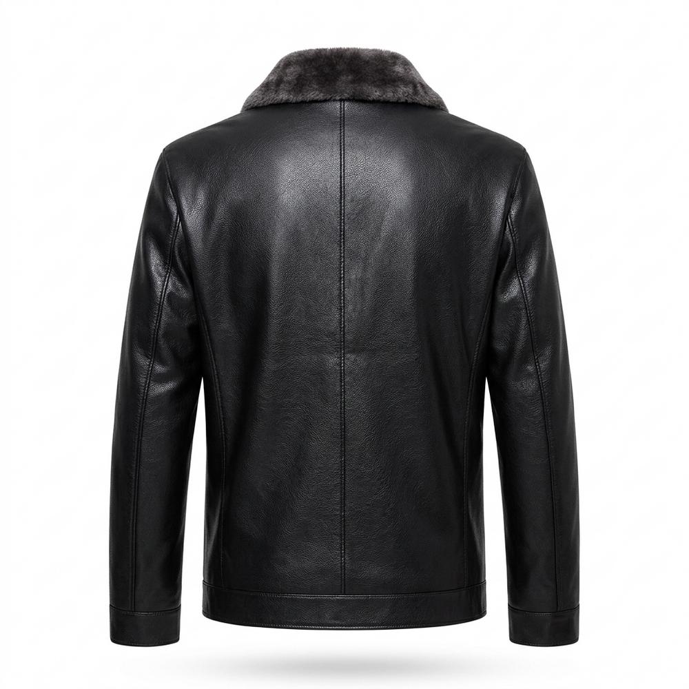 Allsaints Leather - Zaron | Lined Zip-Front Leather Jacket Men