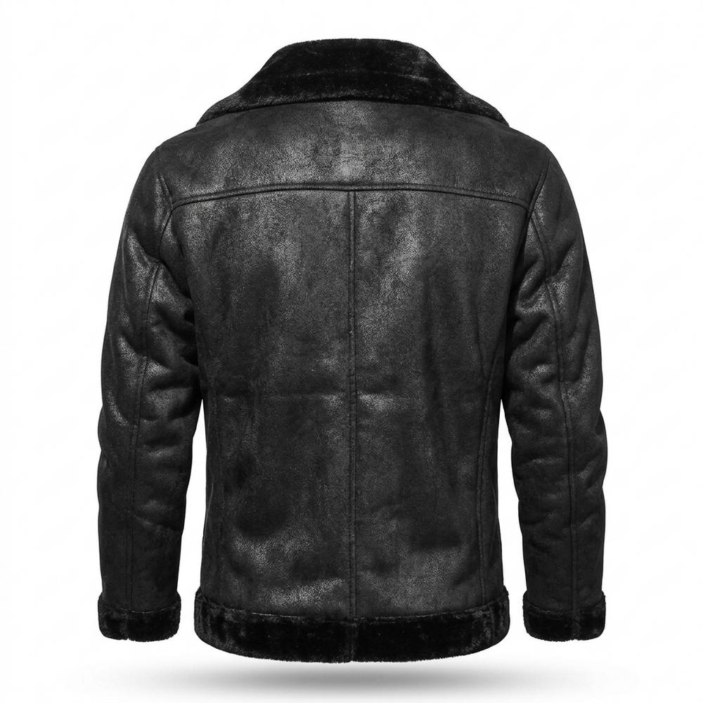 Allsaints Leather - Zahal | Lined Asymmetrical Jacket Men