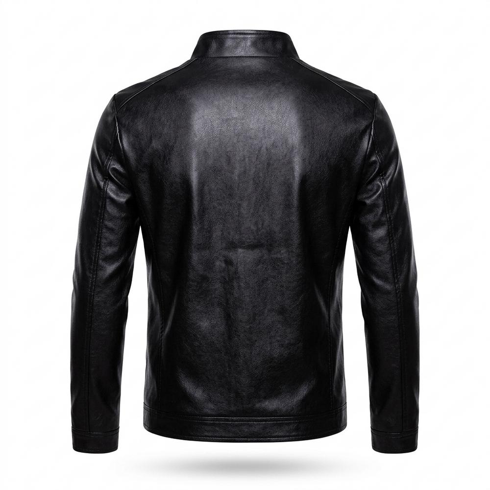 Allsaints Leather - Covur | Zip-Up Slim-Fit Leather Jacket Men