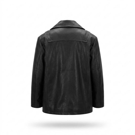 Allsaints Leather - Vevel | Buckled High-Collar Leather Jacket Men