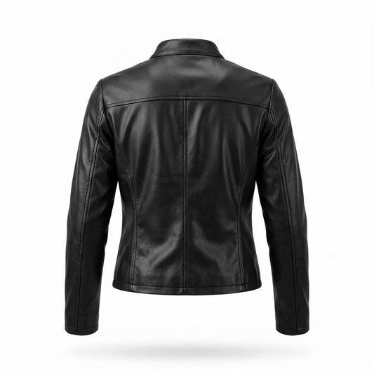 Allsaints Leather - Novel | Fitted Zipped Leather Jacket Women