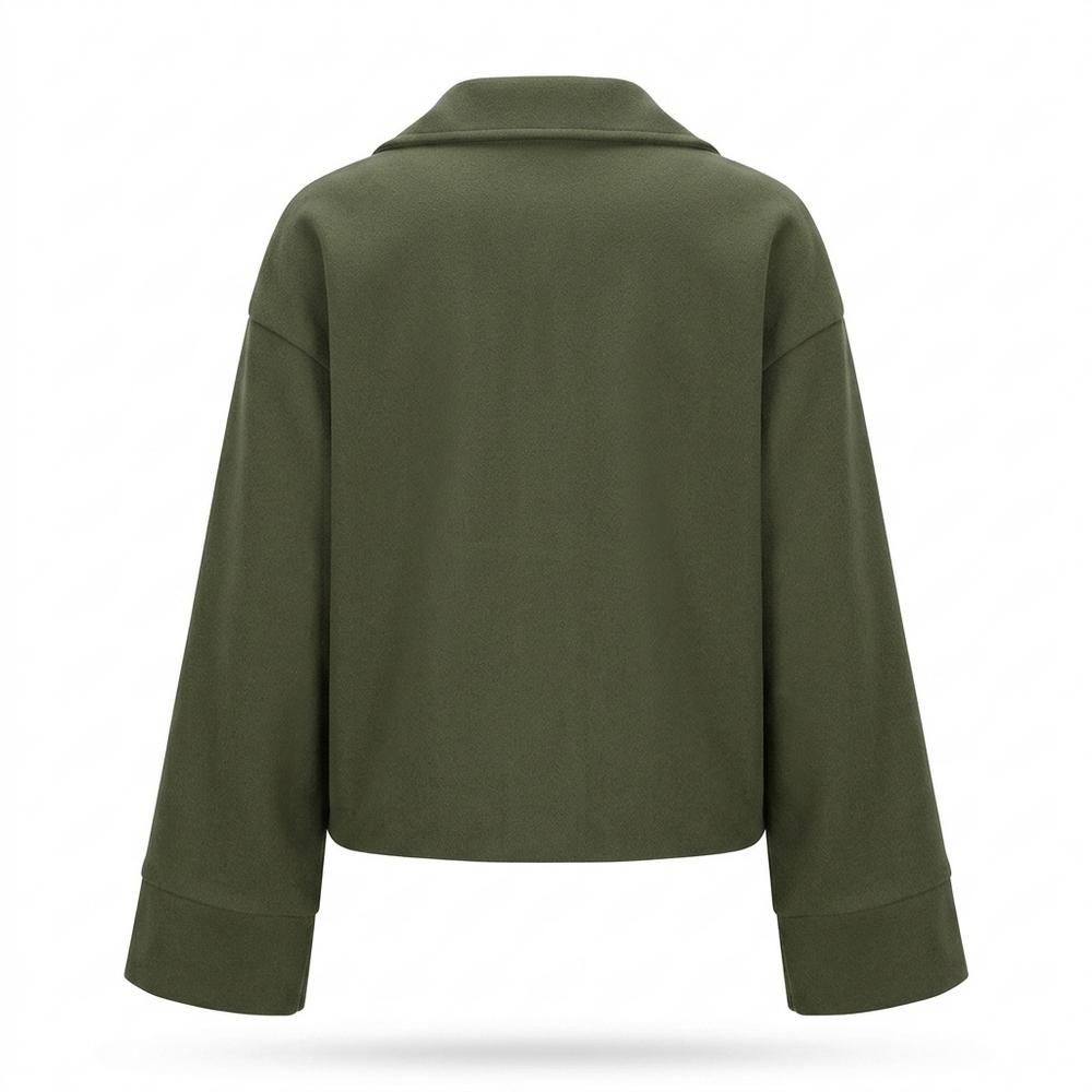 Allsaints Leather - Laron | Boxy-Fit Buttoned Jacket Women