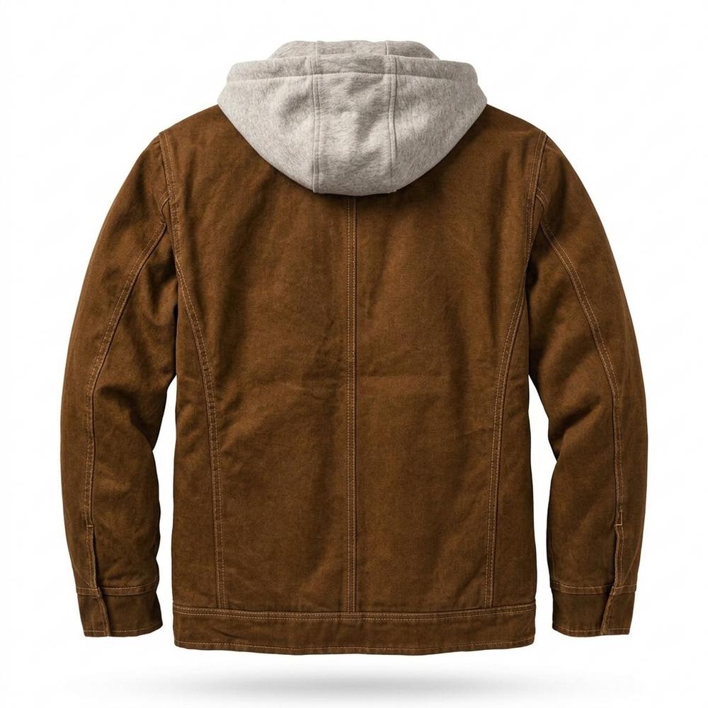 Allsaints Leather - Yosan | Hooded Lined Jacket Men