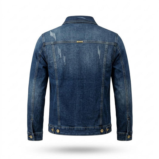 Allsaints Leather - Arlen | Washed Distressed Denim Jacket Men