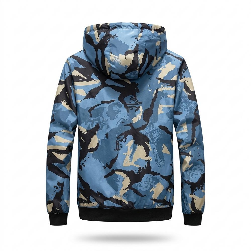 Allsaints Leather - Movum | Hooded Camouflage Jacket Men