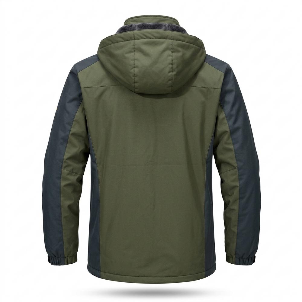 Allsaints Leather - Arser | Fleece-Lined Hooded Jacket Men