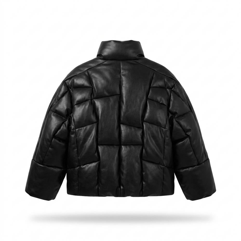 Allsaints Leather - Damor | Padded Faux-Leather Jacket Men