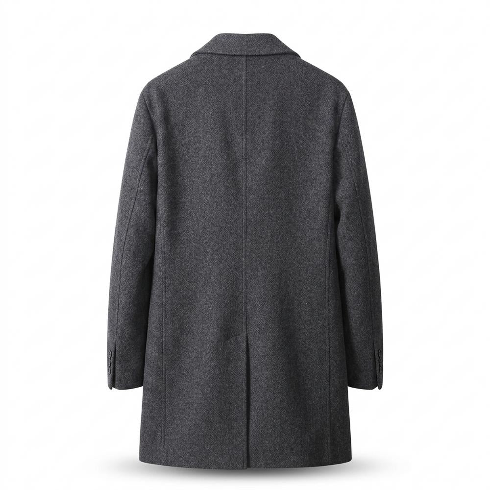 Allsaints Leather - Zomes | Single-Breasted Wool Coat Men