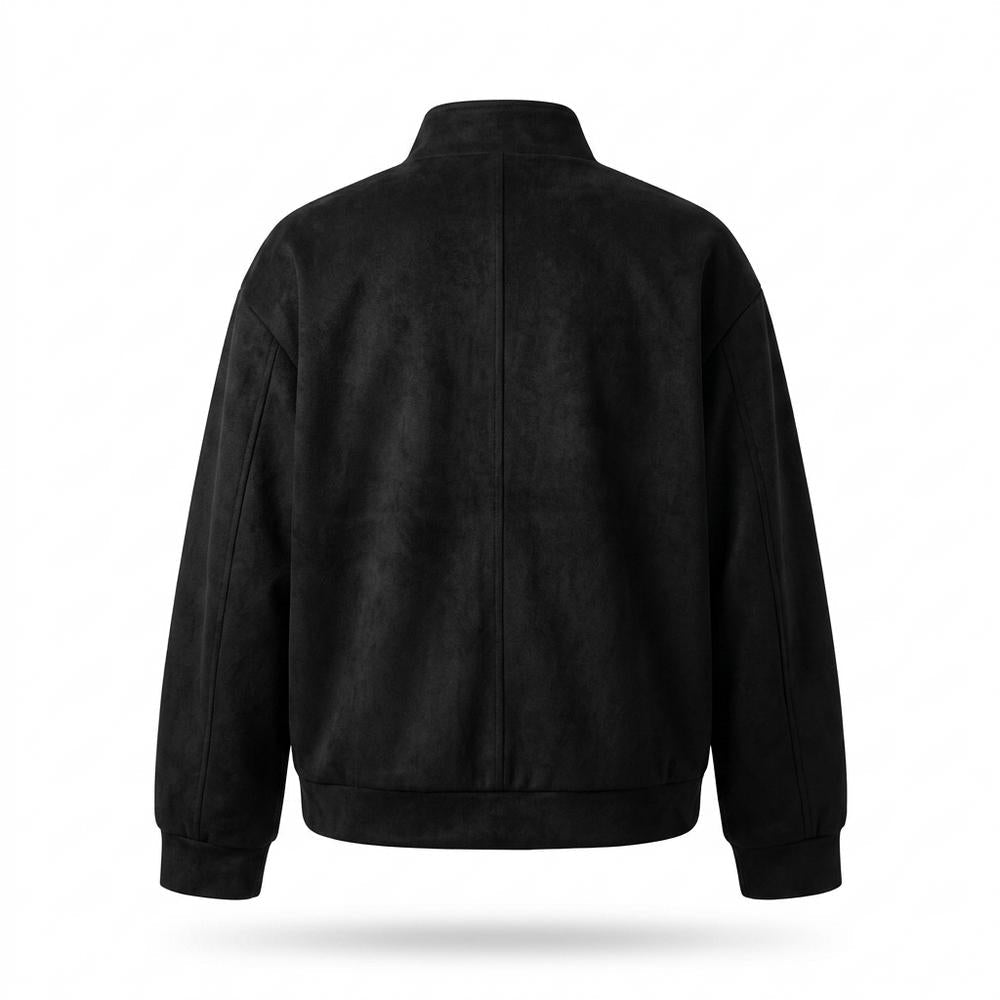 Allsaints Leather - Arnal | Suede-Effect Zip-Up Jacket Women