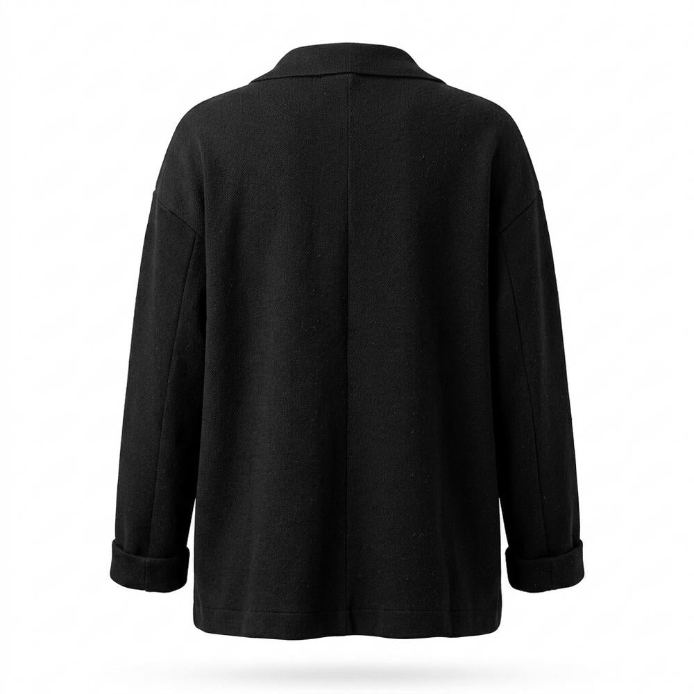 Allsaints Leather - Kelor | Knit Single-Breasted Blazer Women