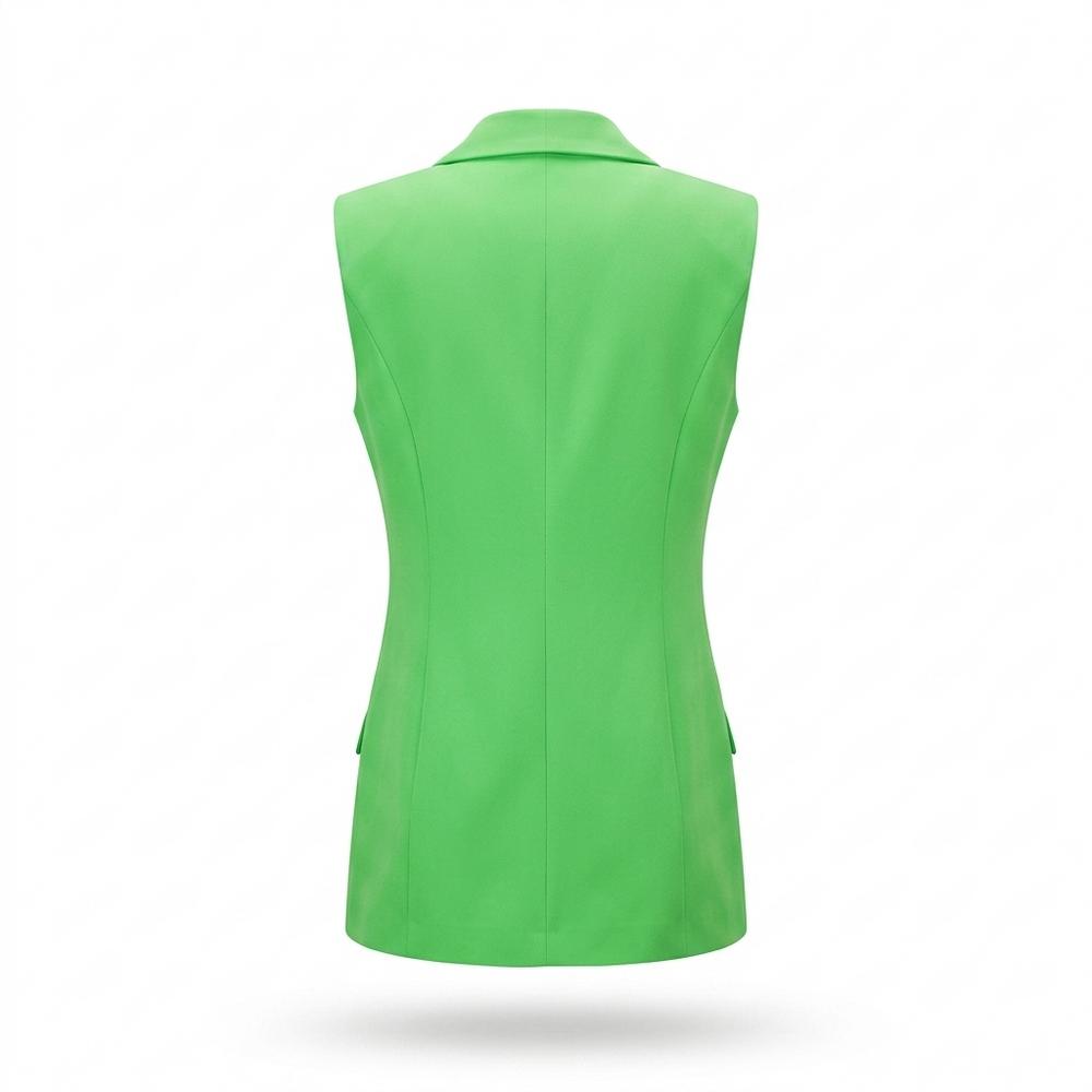 Allsaints Leather - Samer | Sleeveless Tailored Vest Women