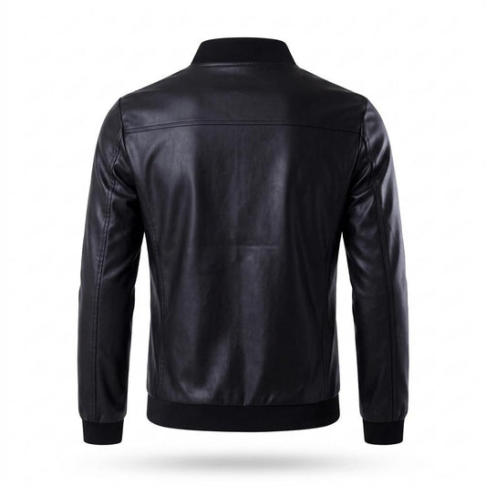Allsaints Leather - Kuvok | Zip-Up Bomber-Style Leather Jacket Men