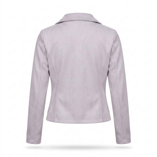Allsaints Leather - Elsen | Asymmetrical Faux Suede Jacket Women