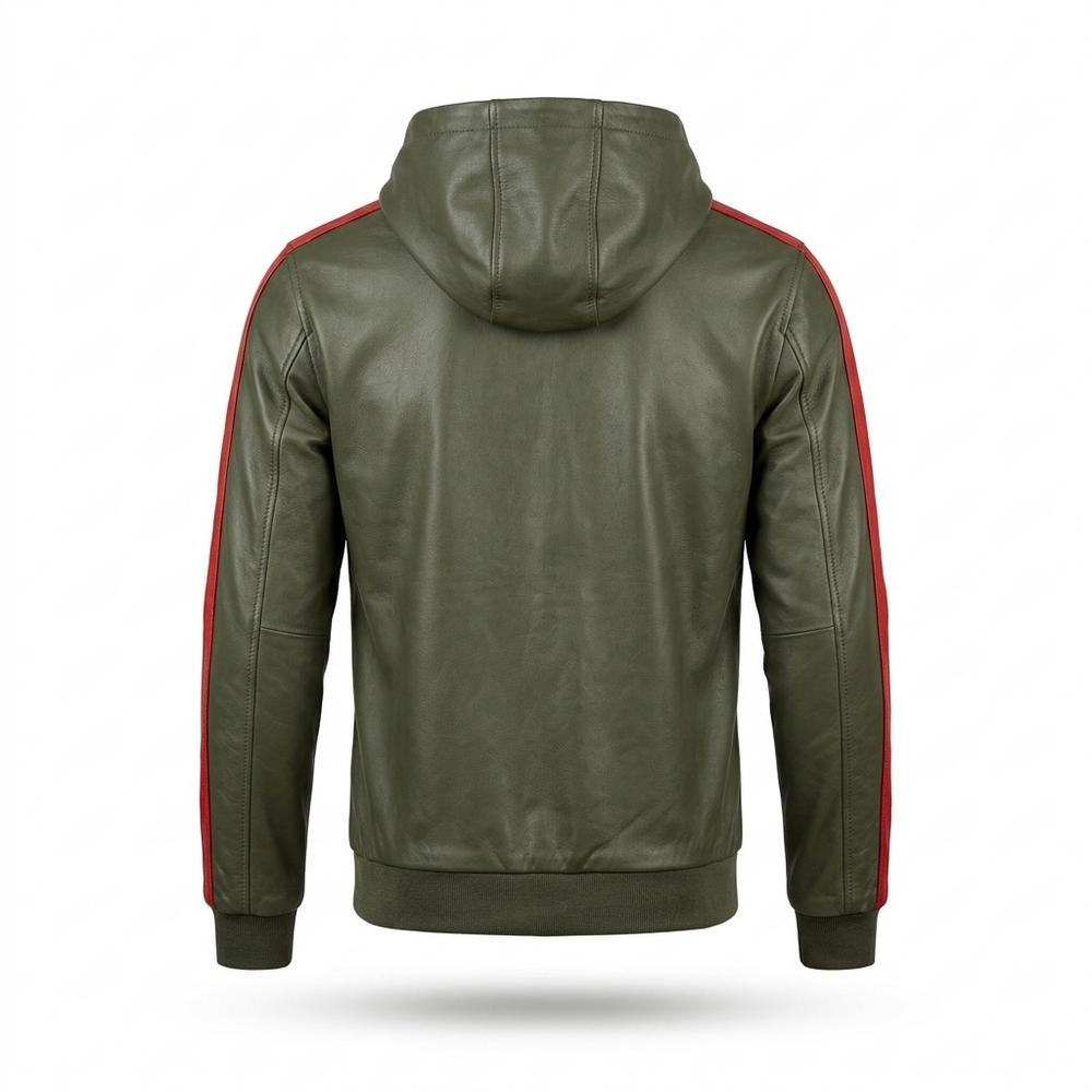 Allsaints Leather - Sanav | Striped Hooded Suit Men