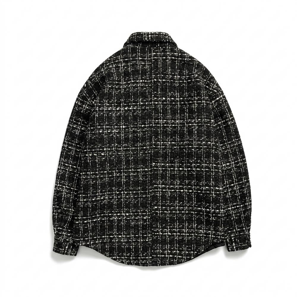 Allsaints Leather - Nusuk | Textured Checked Shirt Unisex