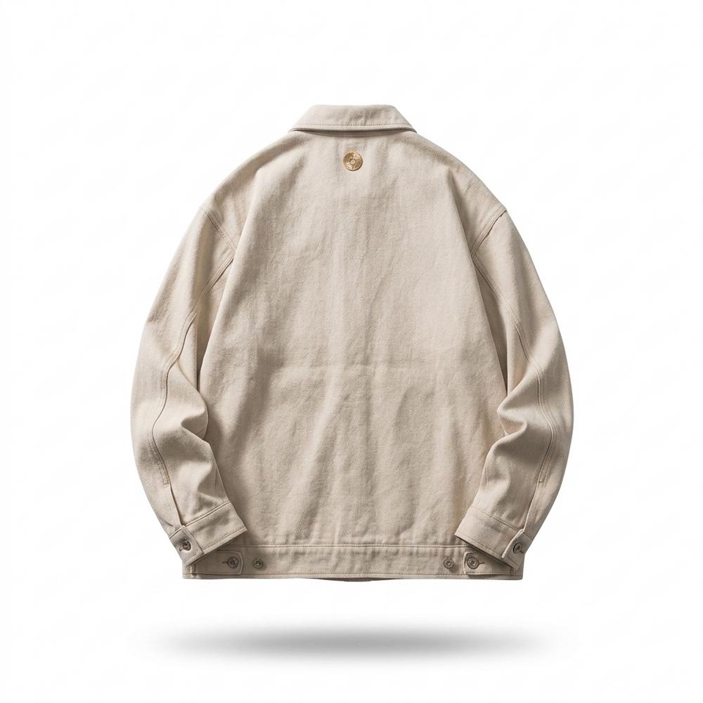 Allsaints Leather - Arlan | Embroidered Button-Up Jacket Unisex