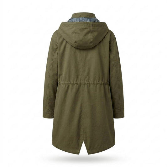 Allsaints Leather - Vamel | Hooded Drawstring-Waist Coat Women