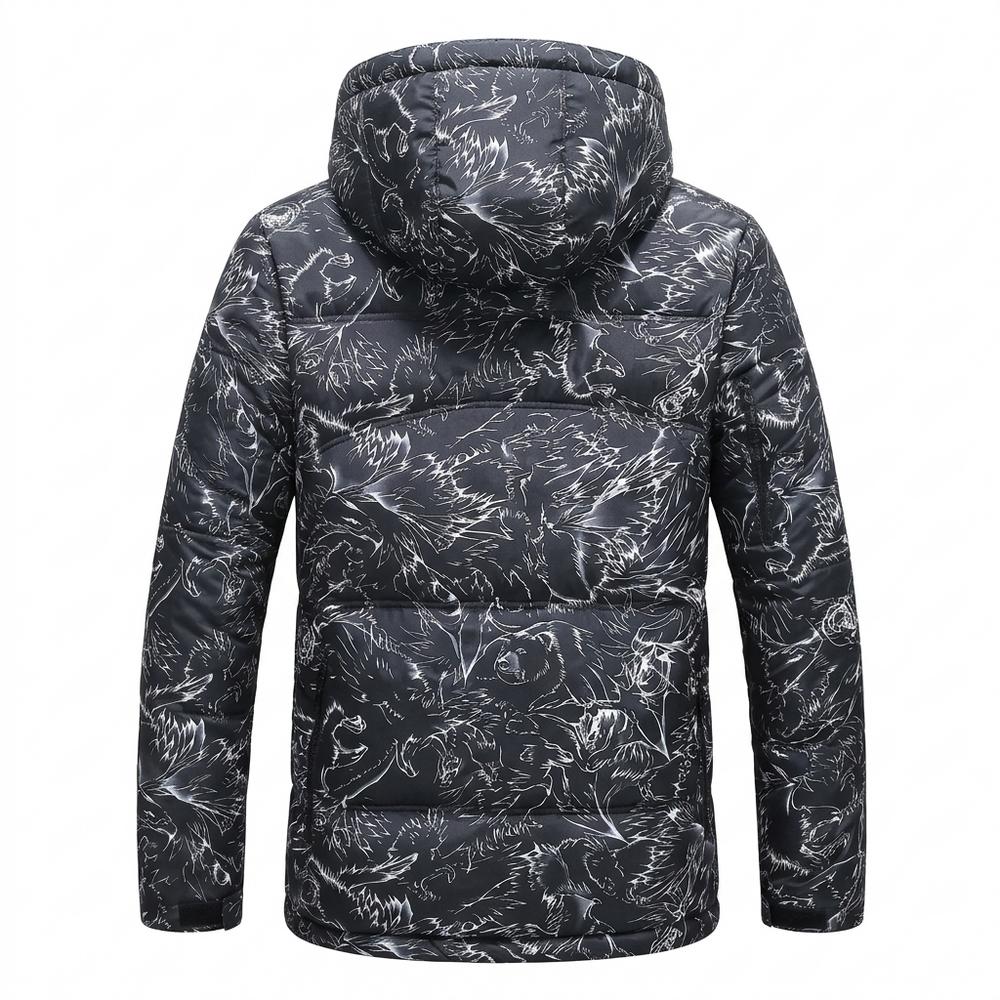 Allsaints Leather - Vimon | Padded Patterned Jacket Men