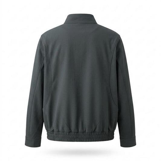 Allsaints Leather - Nodar | Zip-Up Stand-Collar Jacket Men