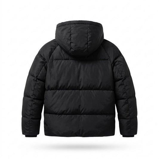 Allsaints Leather - Lawik | Padded Hooded Jacket Unisex