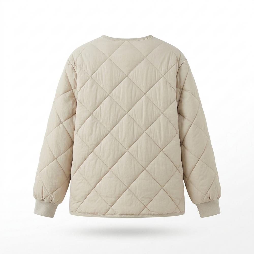 Allsaints Leather - Ravan | Quilted Collarless Jacket Women