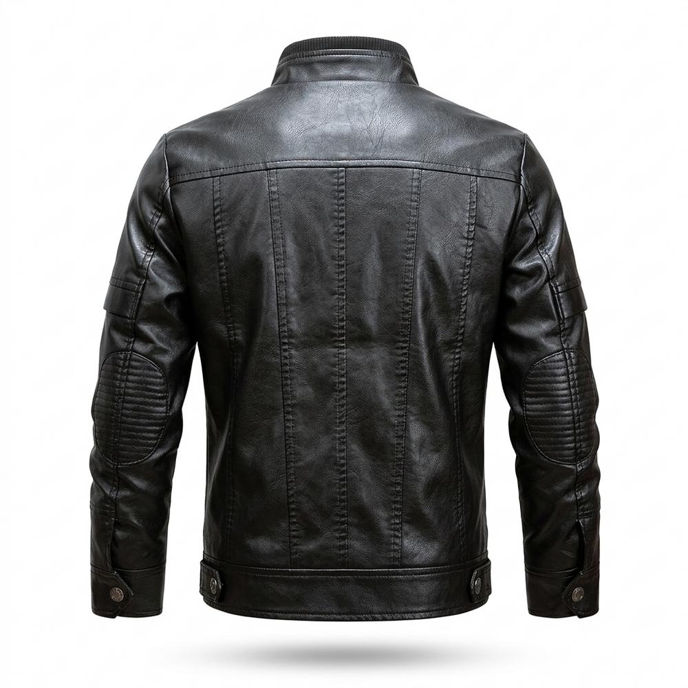 Allsaints Leather - Salor | Lined Structured Leather Jacket Men