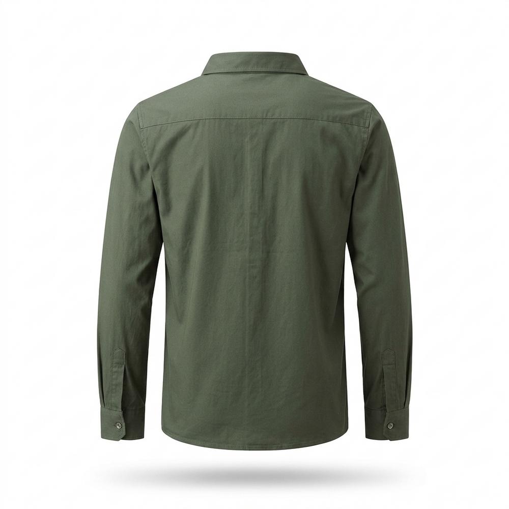 Allsaints Leather - Vilal | Button-Down Utility Shirt Men