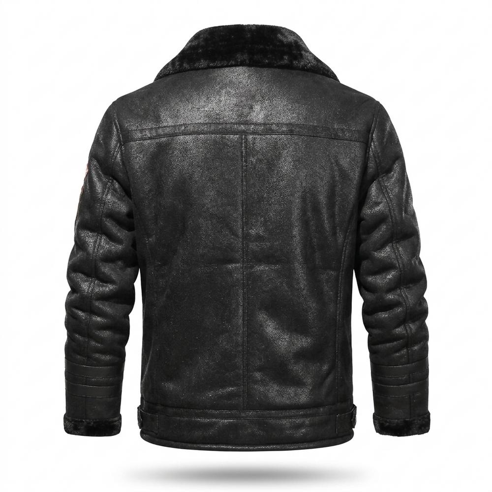 Allsaints Leather - Latal | Lined Zip-Up Jacket Men