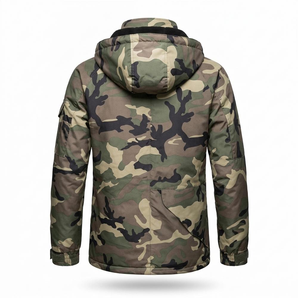 Allsaints Leather - Tamon | Camouflage Padded Jacket Men