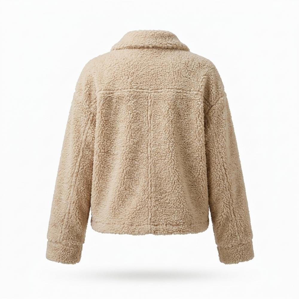 Allsaints Leather - Conav | Plush Button-Up Jacket Women