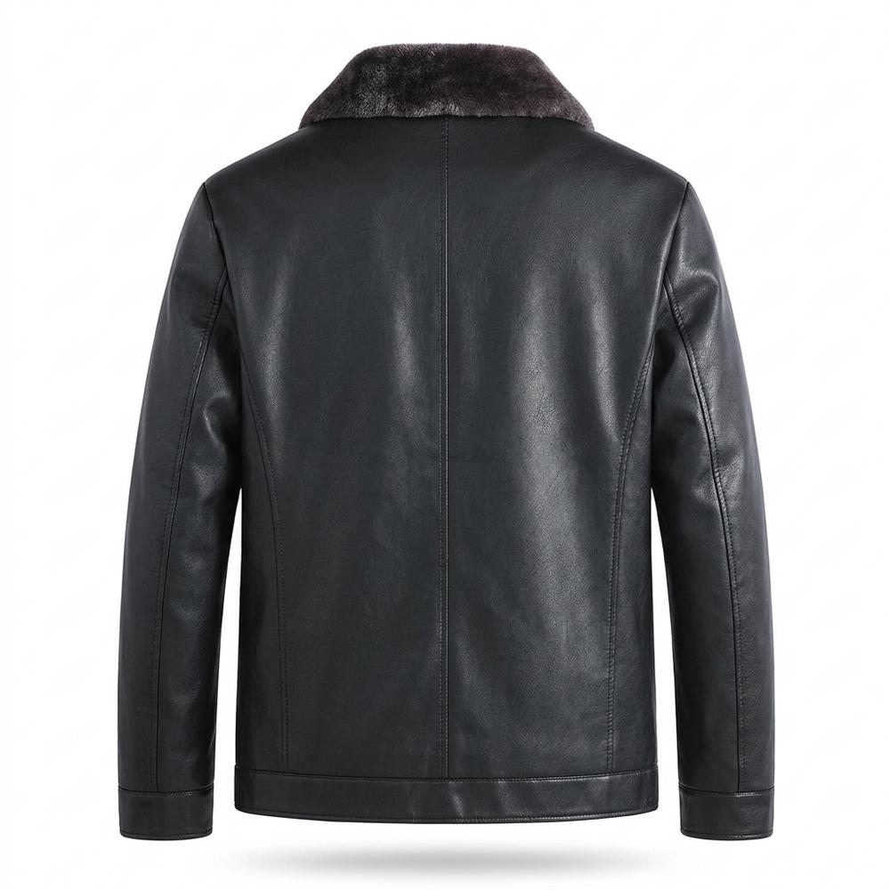 Allsaints Leather - Lezan | Lined Zip-Up Leather Jacket Men