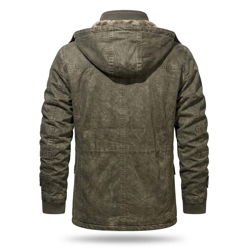 Allsaints Leather - Carel | Lined Hooded Jacket Men