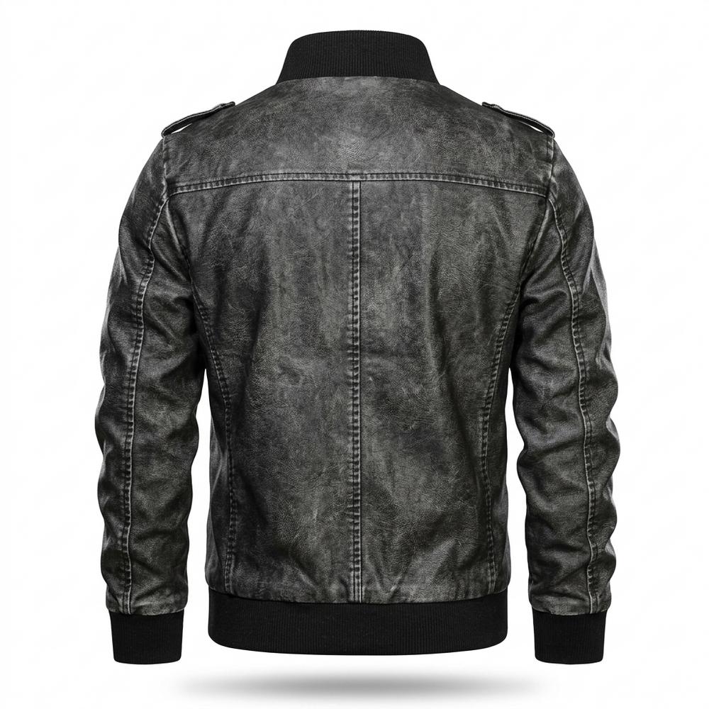 Allsaints Leather - Elnal | Washed Multi-Pocket Jacket Men