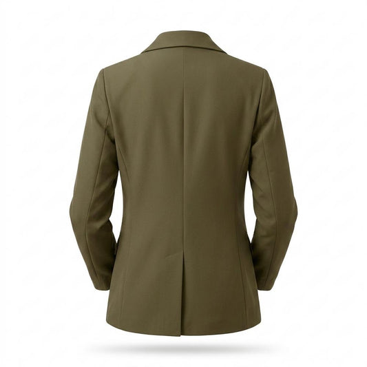 Allsaints Leather - Alven | Single-Breasted Notched Lapel Blazer Women