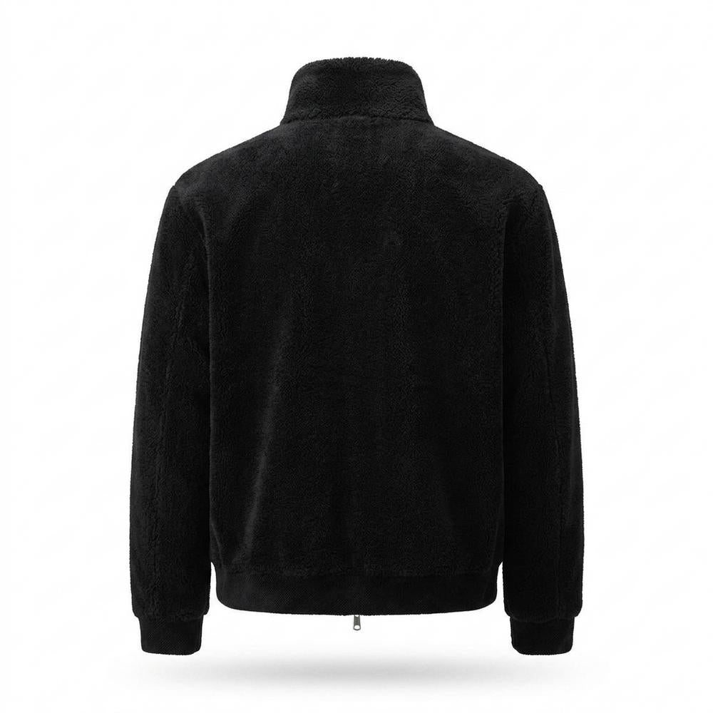 Allsaints Leather - Virel | Fleece Zip-Up Jacket Men