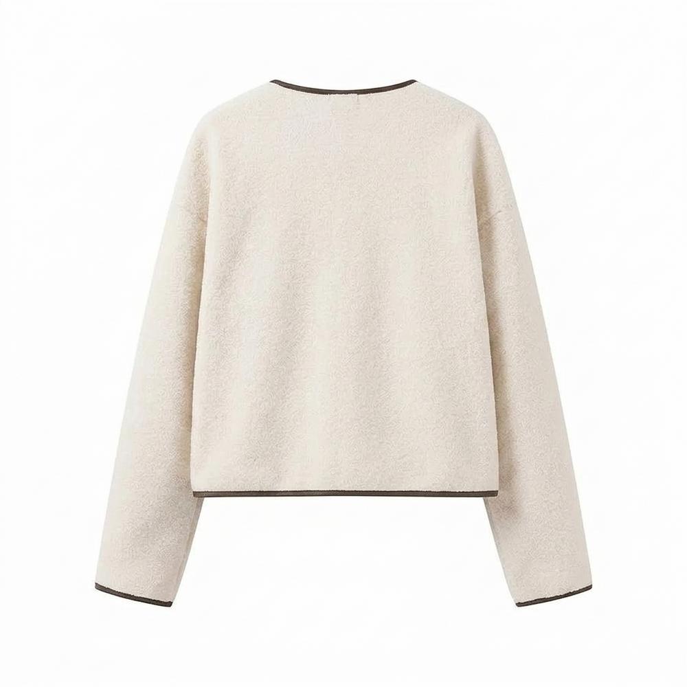 Allsaints Leather - Alzan | Collarless Tie-Front Jacket Women