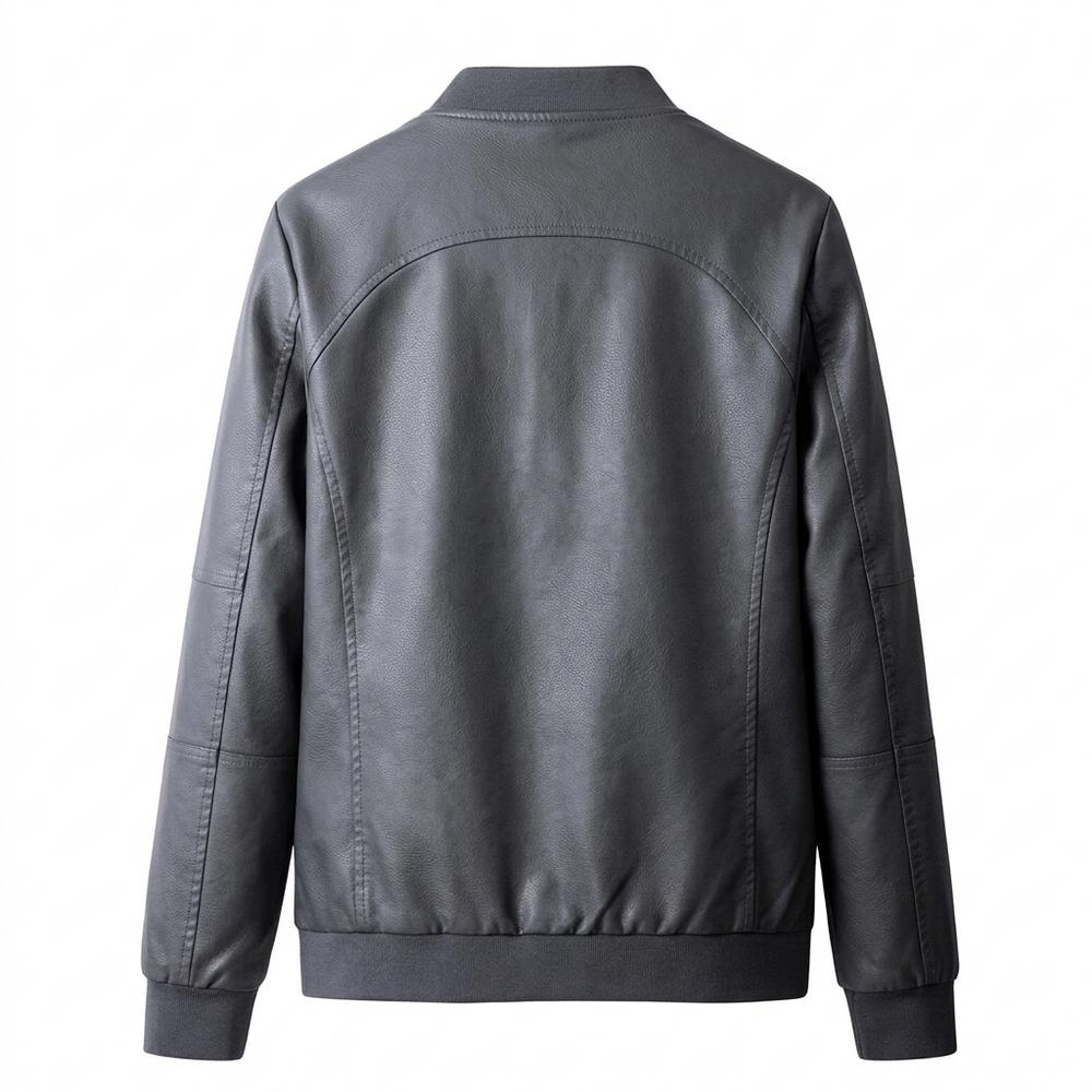 Allsaints Leather - Ranal | Zip-Up Bomber-Style Leather Jacket Men