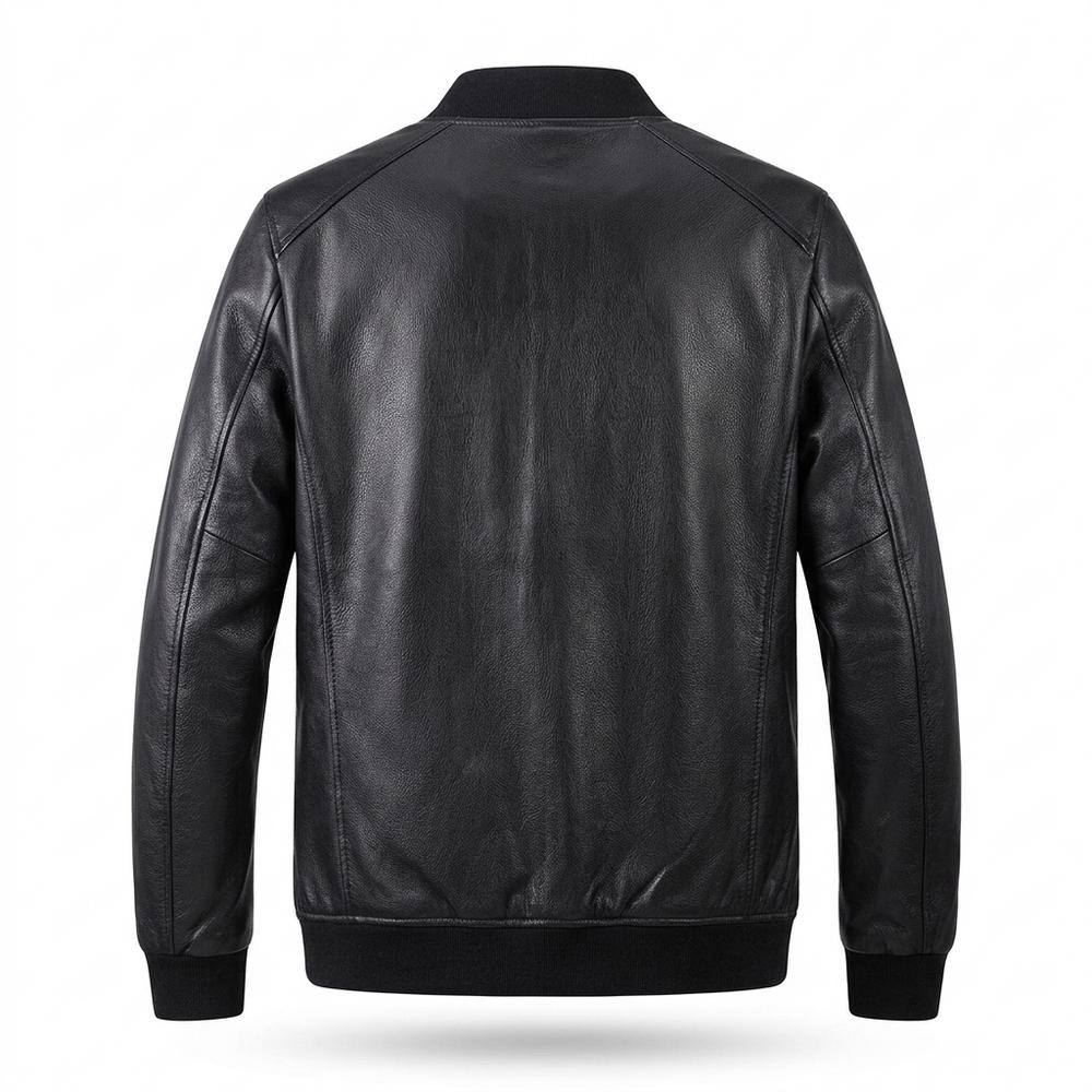 Allsaints Leather - Kedar | Zip-Up Grained Leather Jacket Men