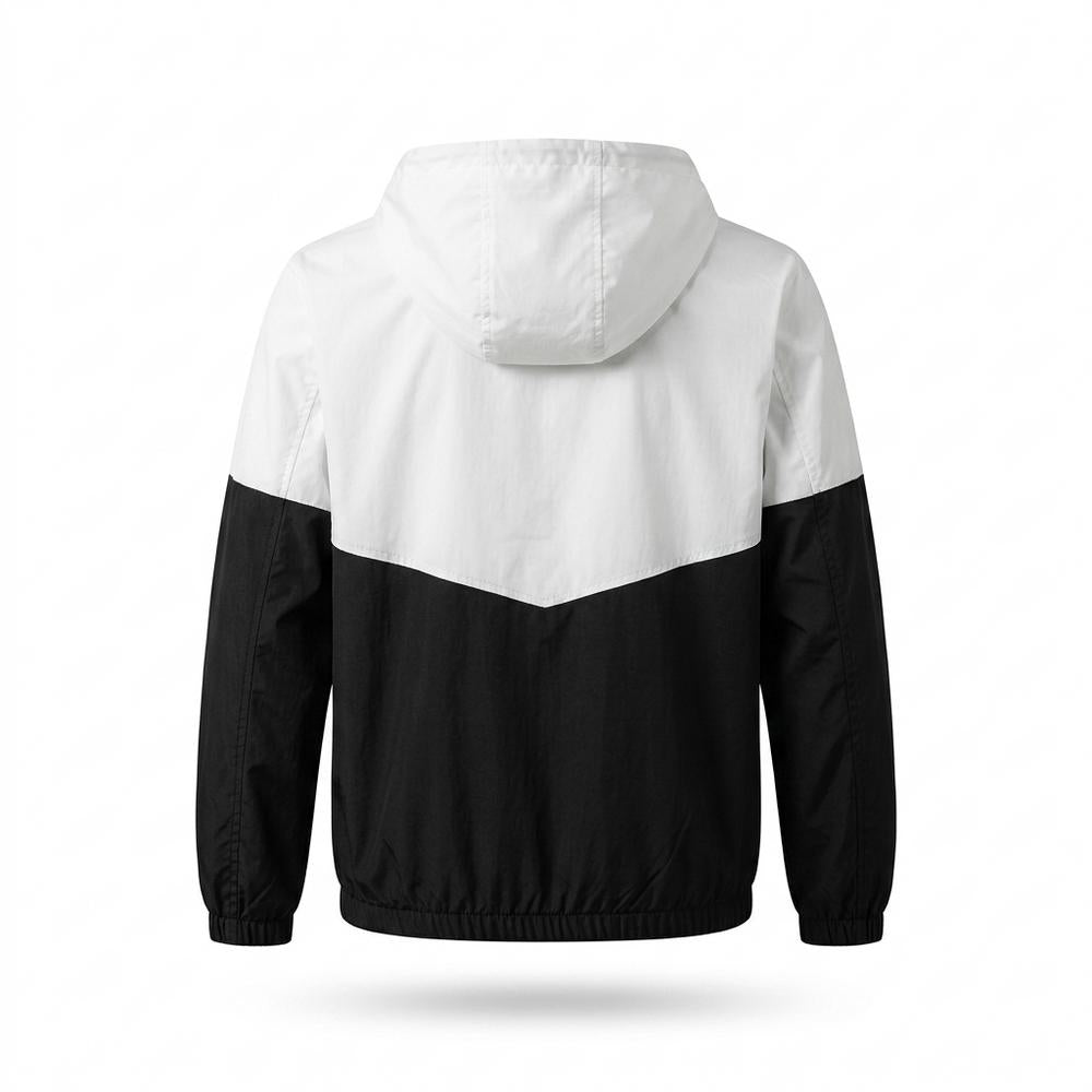 Allsaints Leather - Setur | Hooded Color-Block Jacket Unisex